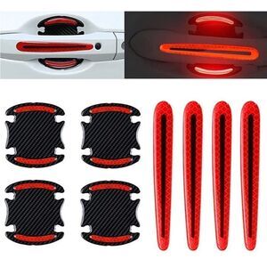Universal Door Handle Reflective Protectors Set of 8 NWT